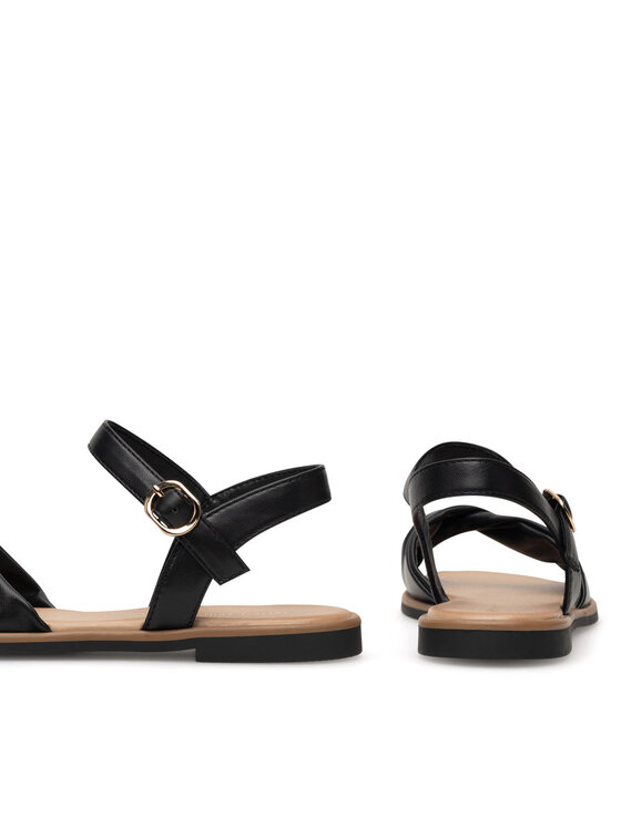 JENNY JENNY Σανδάλια CHIKA WS250723-1 Μαύρο