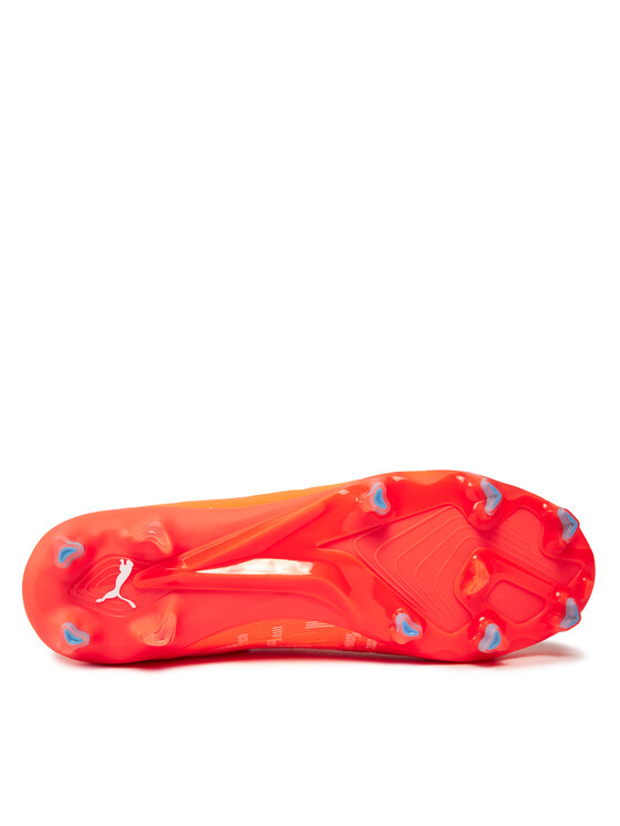 Puma Puma Buty do piłki nożnej Ultra Ultimate FG/AG 107163 01 Pomarańczowy