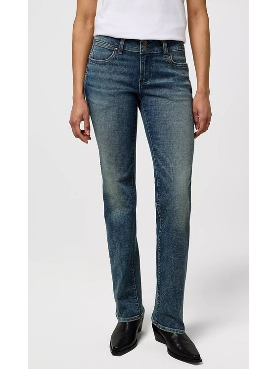 Wrangler Damskie Wrangler Jeansy, rozmiar 31/32 Niebieskie, Low Rise Bold Boot