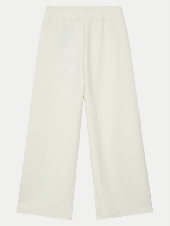 Guess Guess Jogginghose J5RB15 KCHR2 Écru Relaxed Fit