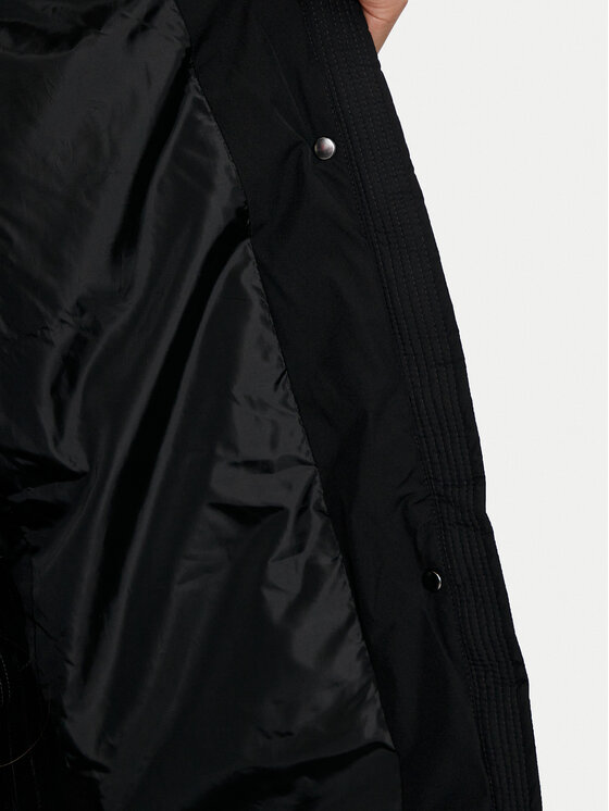 United Colors Of Benetton United Colors Of Benetton Pehelykabát 2JF8DN060 Fekete Regular Fit