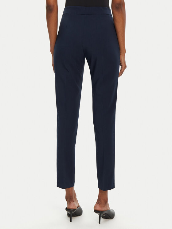 Rinascimento Rinascimento Pantaloni di tessuto CFC0122733003 Blu scuro Regular Fit