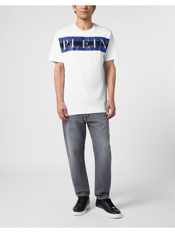 PHILIPP PLEIN PHILIPP PLEIN T-shirt 31110 Bianco Regular Fit