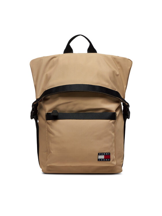 Tommy Jeans Tommy Jeans Σακίδιο Tjm Daily Rolltop Backpack AM0AM11965 Μπεζ