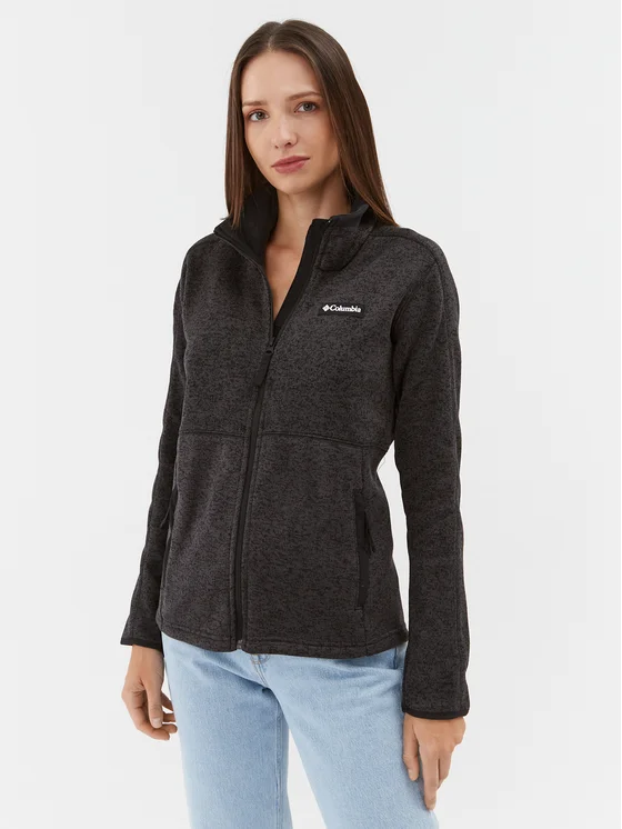 Columbia Fleecejacke W Sweater Weather™ Full Zip Schwarz Regular Fit