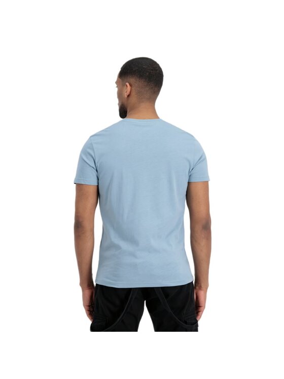 Alpha Industries Alpha Industries T-Shirt AI.100501-134 Niebieski Basic Fit