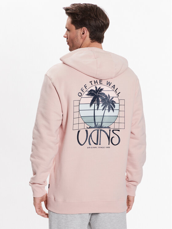 Vans Sweatshirt Neon VN0006F2 Rosa Relaxed Fit