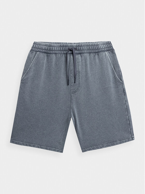 4F 4F Pantaloncini sportivi 4FSS23TSHOM052 Grigio Regular Fit