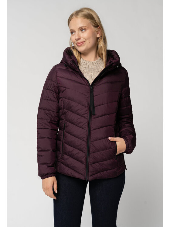 Volcano Volcano Kurtka zimowa J-NORDIC Fioletowy Regular Fit
