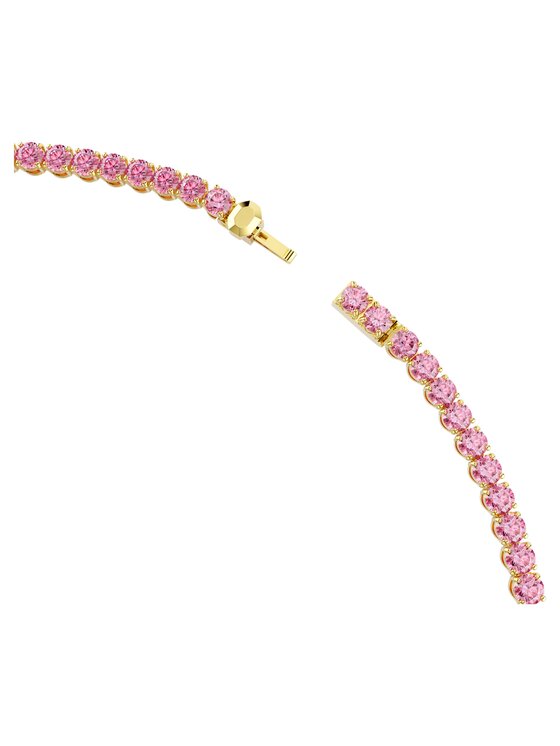 Swarovski Swarovski Naszyjnik Matrix Tennis 5751762 Różowy