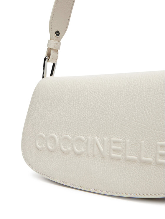 Coccinelle Coccinelle Torebka QBB Coccinelle Myrtha Maxi Logo E5 QBB 52 01 01 Biały