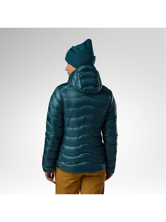 Rossignol Rossignol Kurtka outdoor W Verok Down Hoodie Jacket Zielony Regular Fit