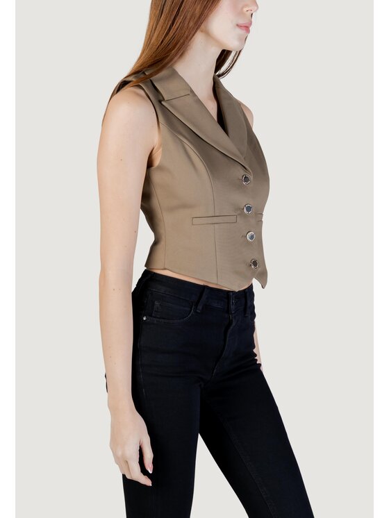 Morgan De Toi Morgan De Toi Gilet da completo 261-CJANI.F Verde Classic Fit