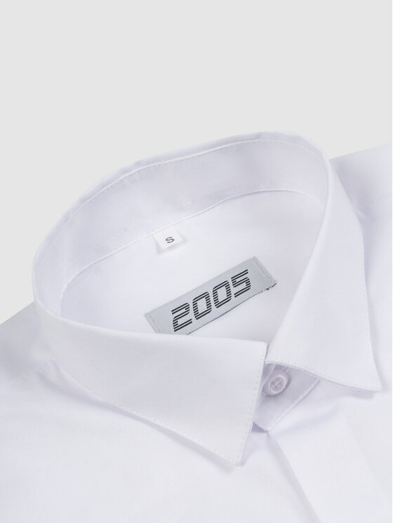2005 2005 Košeľa Crowd Shirt (white) Biela Oversize