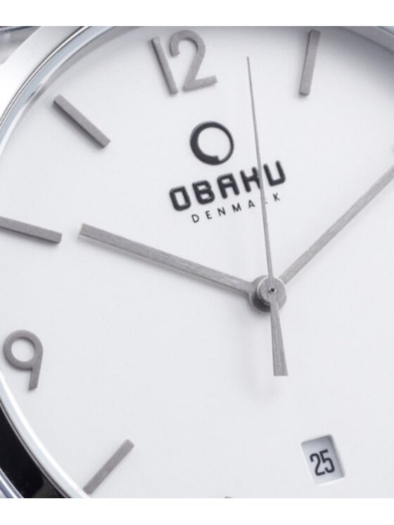Obaku Obaku Zegarek V169GDCIMC Srebrny