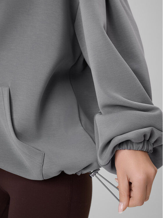 4F 4F Bluza EVERYWEAR Szary Oversize