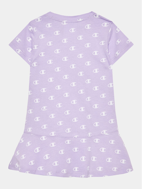 Champion Champion Sukienka codzienna 404687 Fioletowy Regular Fit