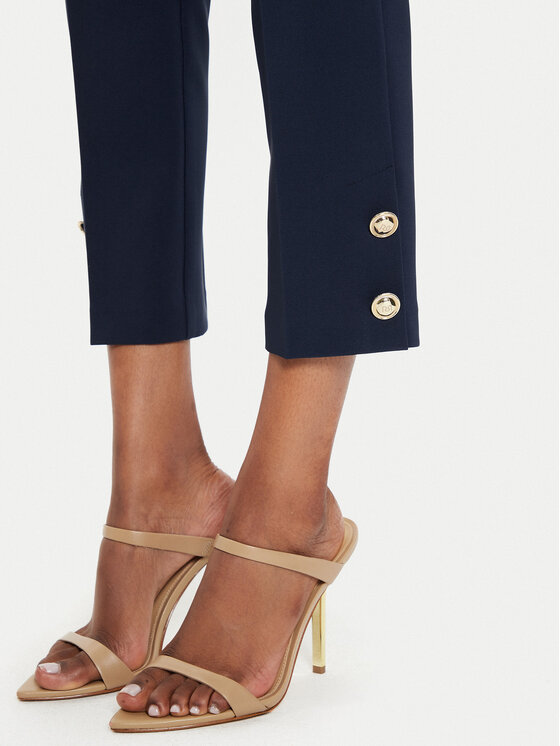 Rinascimento Rinascimento Pantaloni din material CFC0120002003 Bleumarin Regular Fit