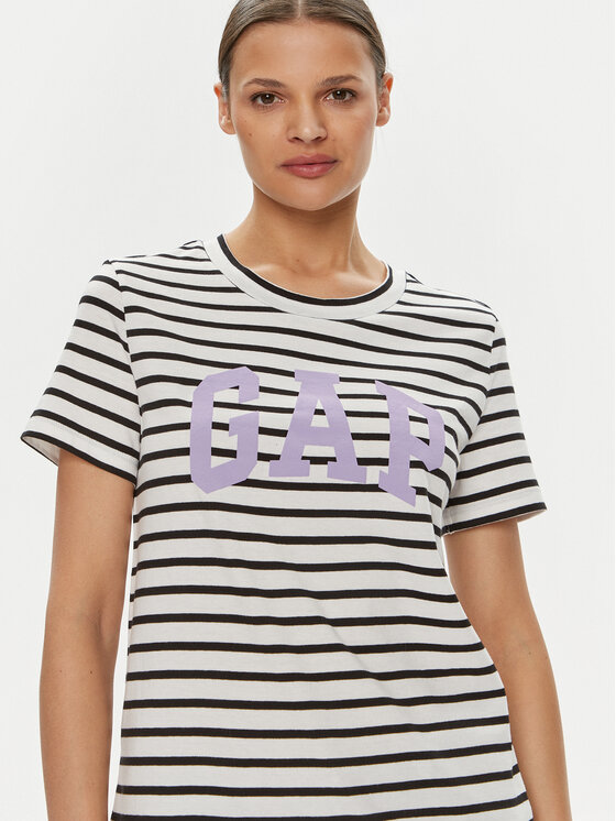 Gap Gap T-shirt 616788-01 Crna Regular Fit