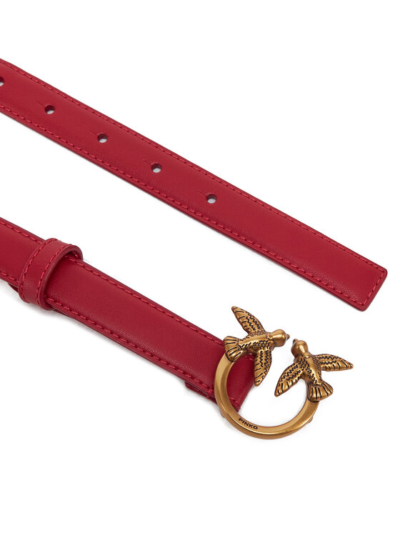 PINKO PINKO Ζώνη Γυναικεία Love Berry H2 Belt PE 25 PLT01 100143 A0F1 Κόκκινο