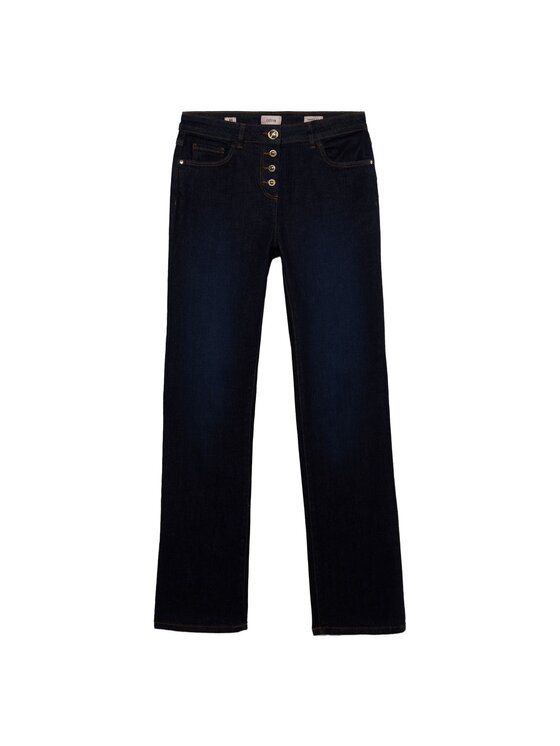 Oltre Oltre Jeansy P498R008188N034 Niebieski Regular Fit