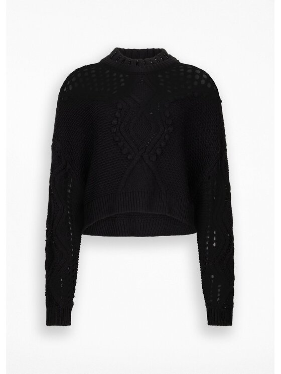 Liu Jo Liu Jo Maglione MF5442MA93O22222 Nero Regular Fit