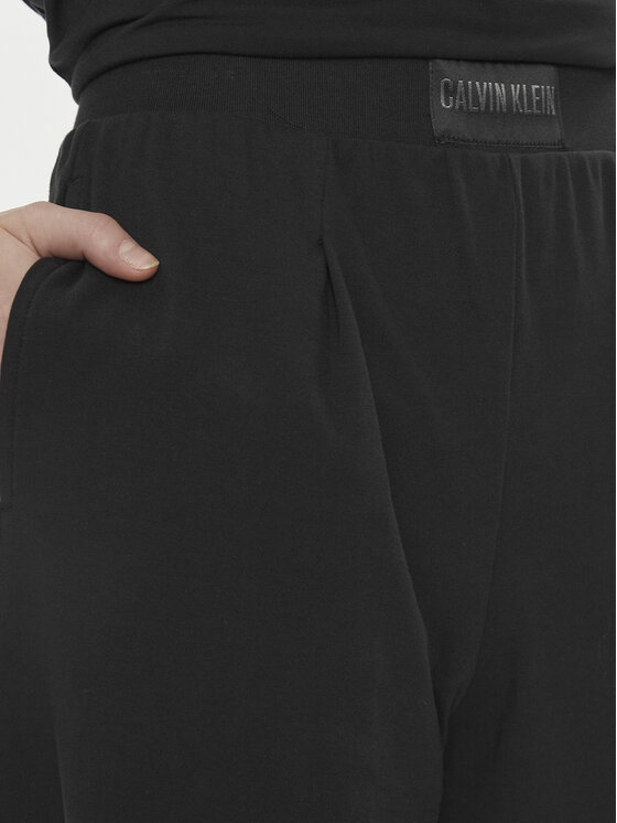 Calvin Klein Underwear Calvin Klein Underwear Szövet rövidnadrág 000QS7132E Fekete Relaxed Fit