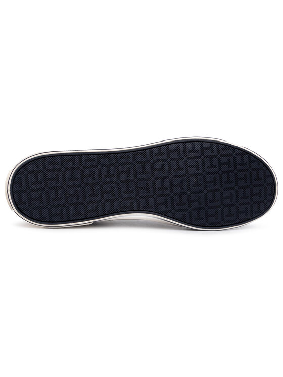 Tommy Hilfiger Tommy Hilfiger Teniși Iconic Long Lace Sneaker FM0FM01536AEP Bej