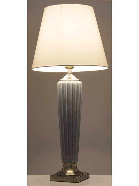 MIAhome MIAhome Lampka nocna ceramiczna DIGOMINA Beżowy