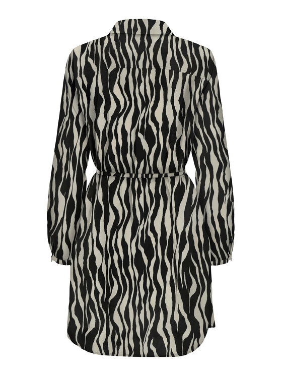 ONLY ONLY Rochie tip cămașă Nova 15241890 Negru Regular Fit