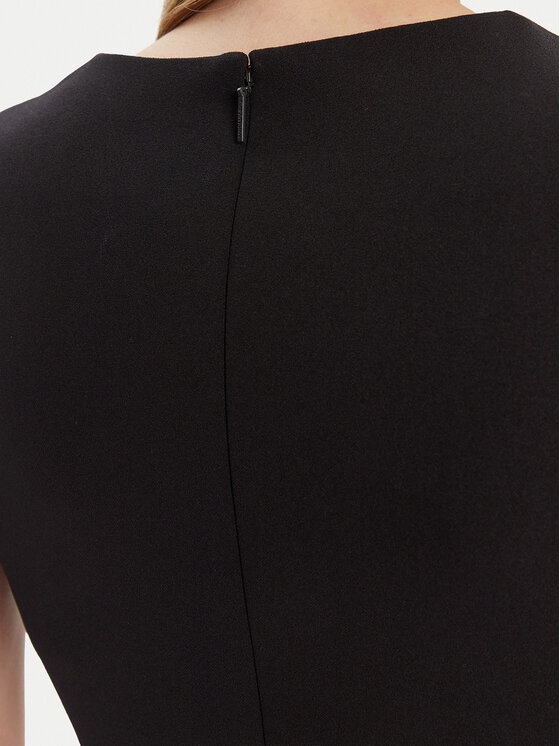 Calvin Klein Calvin Klein Koktel haljina LV044C064G Crna Slim Fit