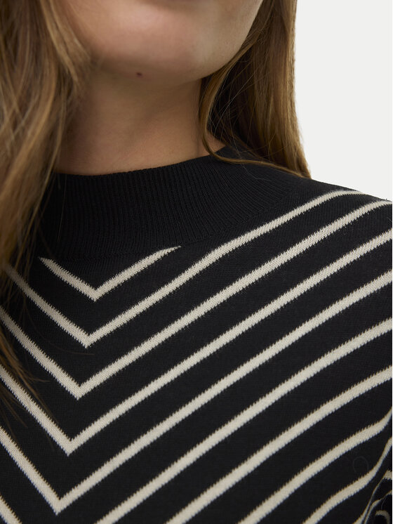 Vero Moda Vero Moda Sveter Capricorn 10331893 Čierna Regular Fit