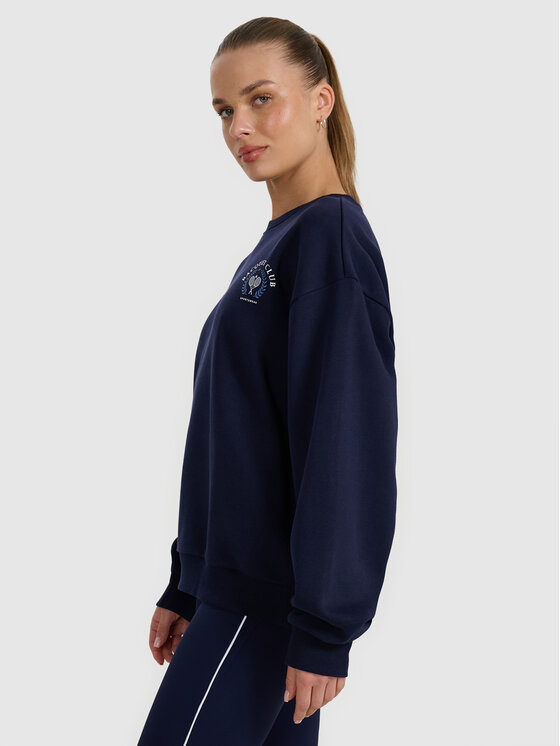 4F 4F Bluza PREMIUM CLUB Granatowy Oversize