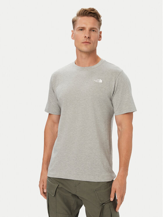 The North Face Majica Evolution Simple Dome NF0A8CZ2 Siva Regular Fit
