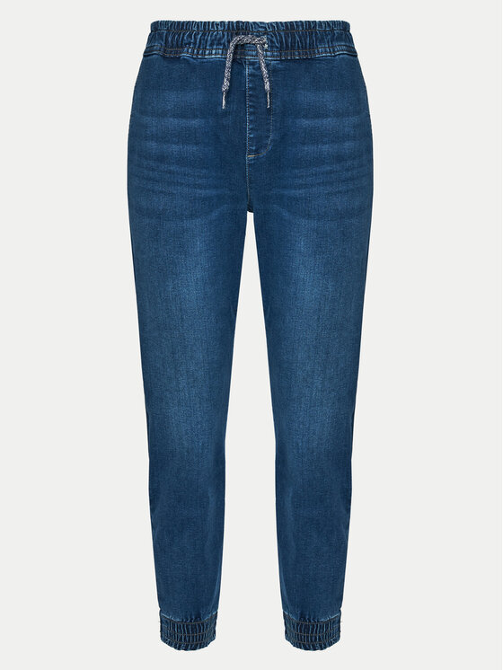 ONLY Jogger nohavice Kelda 15250383 Modrá Carrot Fit