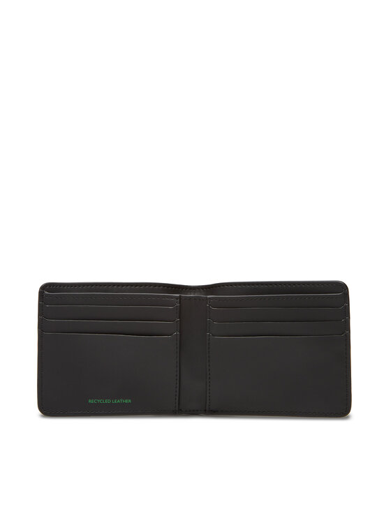 Tommy Jeans Tommy Jeans Велике Чоловіче Портмоне Tjm Heritage Leather Cc Wallet AM0AM13409 Чорний
