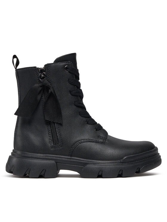 Cizme Geox J Junette Girl J36HVG 000BC C9999 S Negru