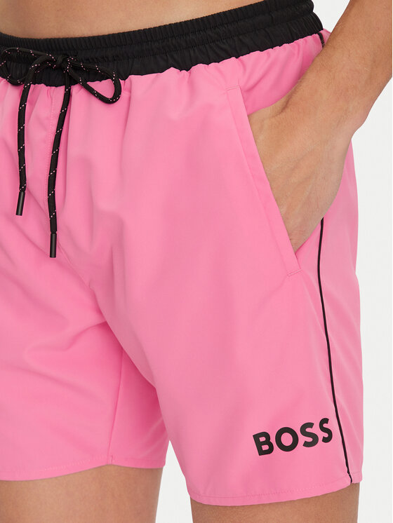 BOSS BOSS Plavecké šortky Starfish 50514429 Ružová Regular Fit