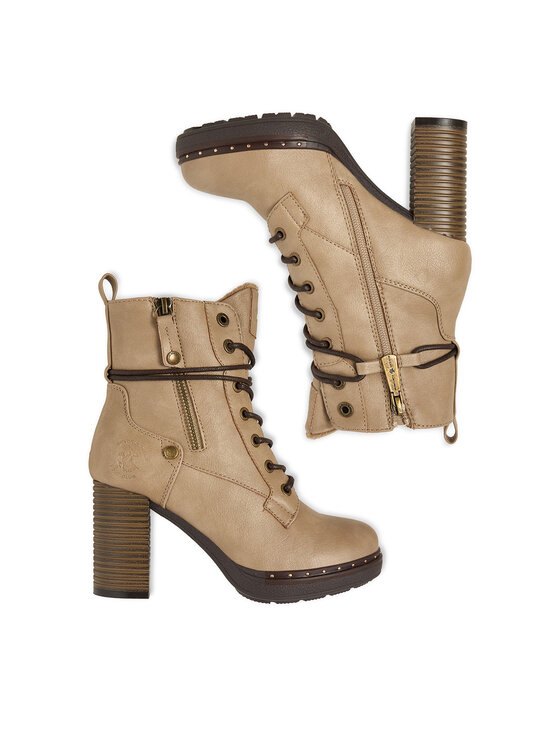 Beverly Hills Polo Club Beverly Hills Polo Club Schnürschuhe CEO-WS6632-02 Beige