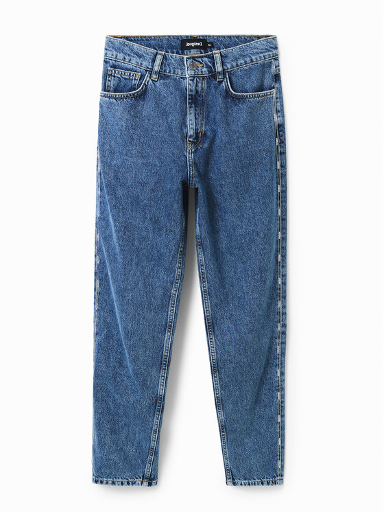 Desigual Desigual Jeans Mayo 23SWDD36 Blau Mom Fit