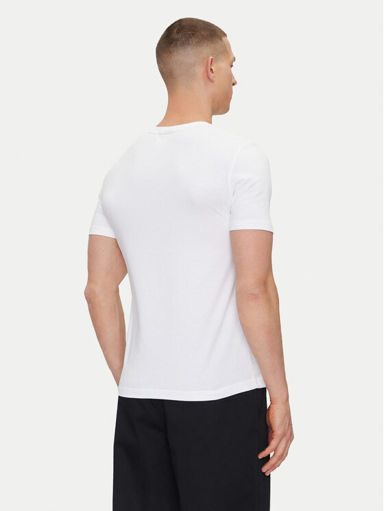 Calvin Klein Calvin Klein T-Shirt Photo Print K10K114157 Biały Regular Fit