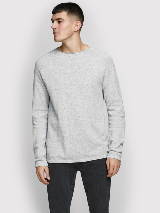 Jack&Jones Džemperis Hill 12157321 Pelēks Regular Fit