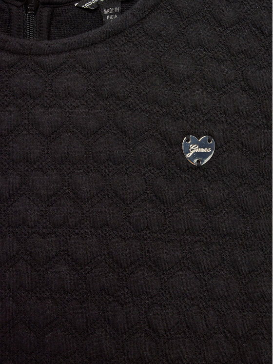 Guess Guess Sukienka codzienna J4YK09 KCBX0 Czarny Regular Fit