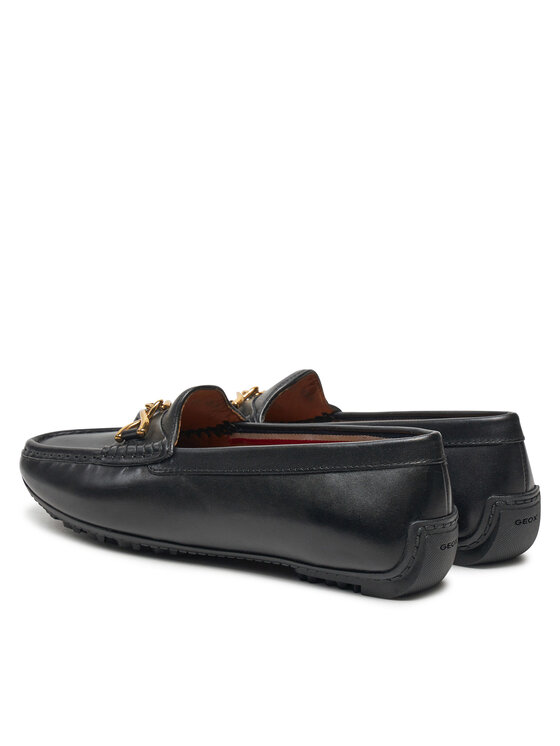 Geox Geox Mokasíny D46XZA 00043 C9999 Černá