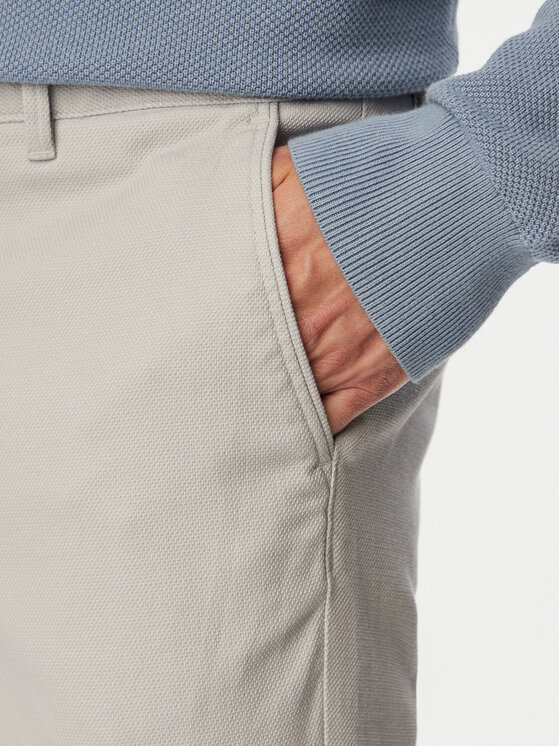 Tommy Hilfiger Tommy Hilfiger Pantaloni chino Denton MW0MW43151 Grigio chiaro Regular Fit