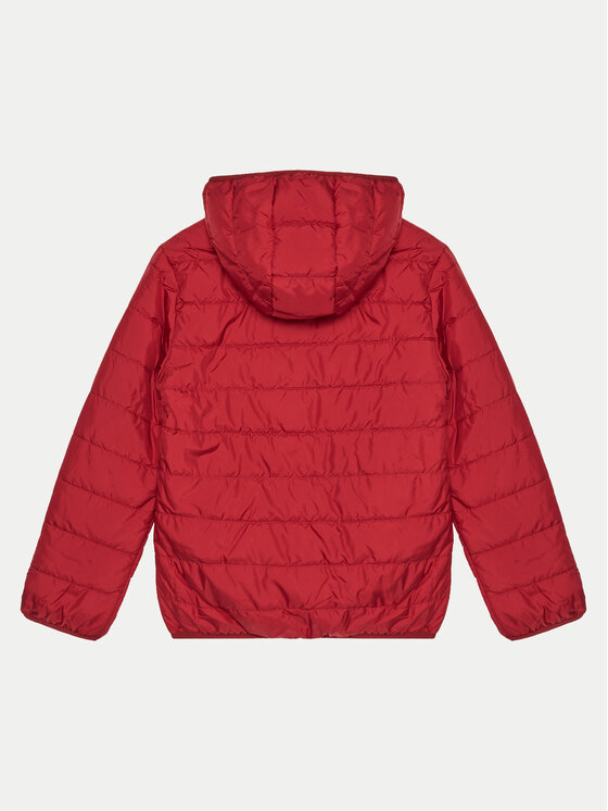 Guess Guess Kurtka puchowa H4BJ10 WCFM0 Czerwony Regular Fit