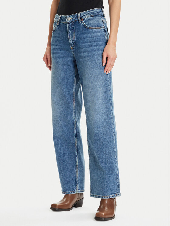 Marc O'Polo Marc O'Polo Jeans hlače 508 9102 12203 Modra Wide Fit