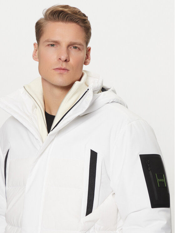 BOSS BOSS Kurtka puchowa J_Havoc 50515105 Biały Regular Fit