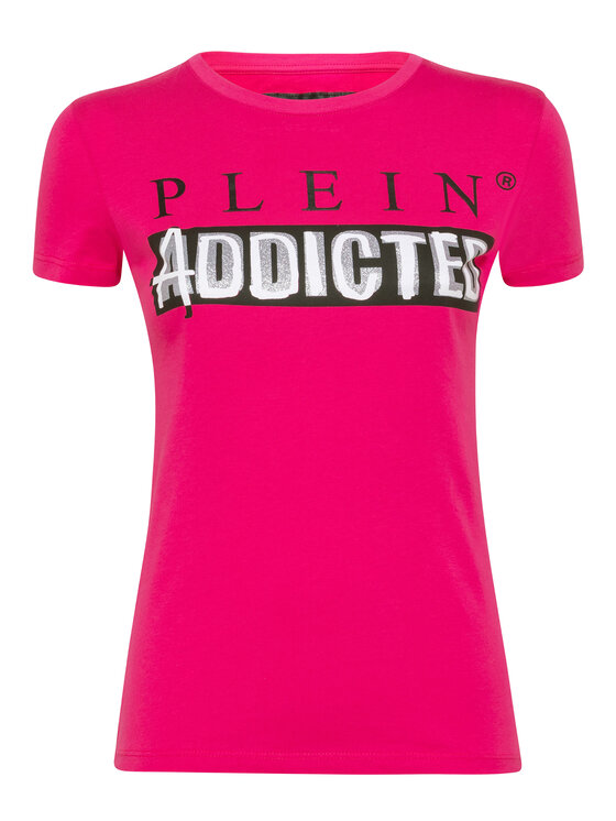 PHILIPP PLEIN PHILIPP PLEIN T-Shirt 30925 Różowy