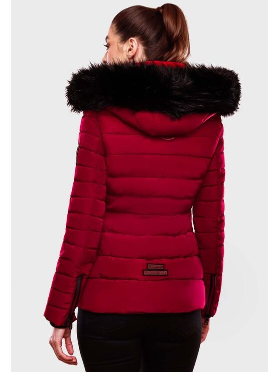 Navahoo Navahoo Kurtka zimowa Wisteriaa Czerwony Casual Fit